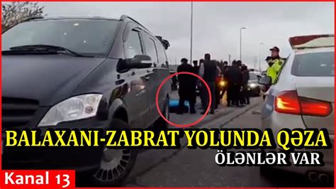 Bak Da Avtobus Piyadan Vurdu L Nl R Var V Deo Youtube