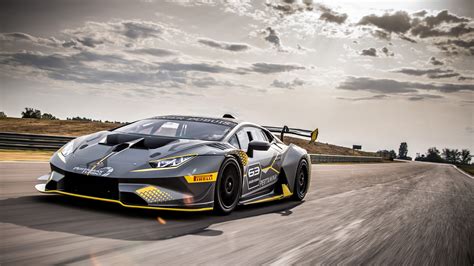 2018 Lamborghini Huracan Super Trofeo Evo 4k Wallpaper Hd Car