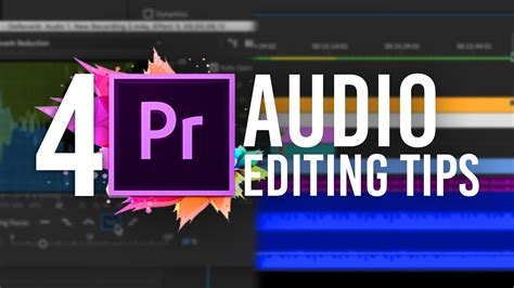 4 Premiere Pro 2020 Audio Editing Tips To Improve Audio Quality Youtube