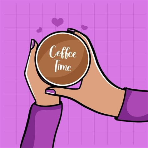 Premium Vector Good Morning And Coffee Time Background Illustration