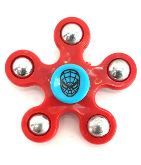 Fidget Spinner 5 Arms Red Buy Fidget Spinner 5 Arms Red Online At Low