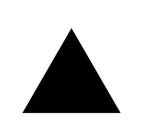 Black Triangle Png 42423 Free Icons And Png Backgrounds