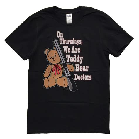 Supernatural T Shirt On Thursdays We Re Teddy Bear Doctors Naniwear