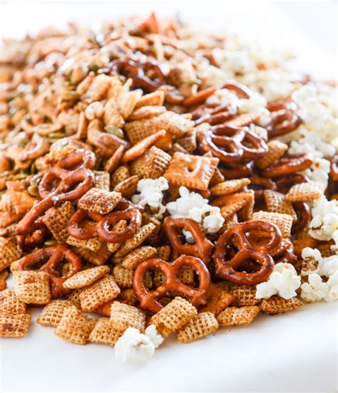 The Most Addicting Homemade Snack Mix How Sweet It Is