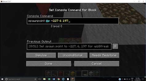 51 Sample How To Set Spawn Point In Minecraft With Command Block Easy