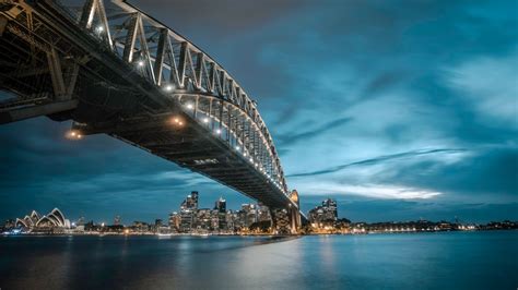 Sydney Harbour Bridge 4k Wallpaper Milsons Point