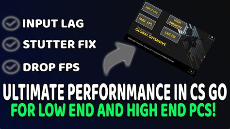 🔧 Csgo How To Boost Fps And Fix Lag And Stutter Csgo Increase Fps