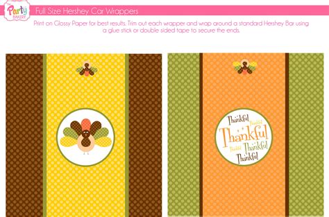 Free Thanksgiving Printables From The Party Bakery Catch My Party