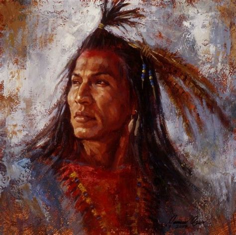 Strength Of The Crow Native American Paintings Native American