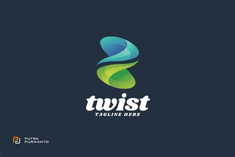 Twist Logo Template Creative Daddy