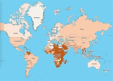 World War 3 Map Shows The Most Dangerous Countries In The World