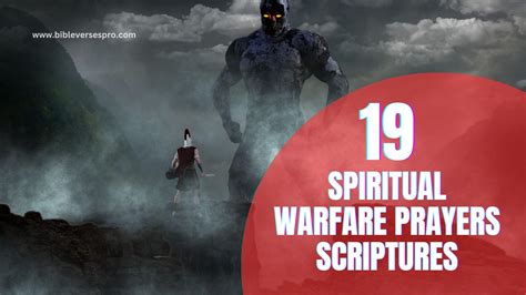 Spiritual Warfare Prayers Scriptures 19 Verses For Battle