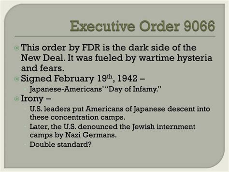 Ppt The Dark Side Of The New Deal Powerpoint Presentation Id3160511