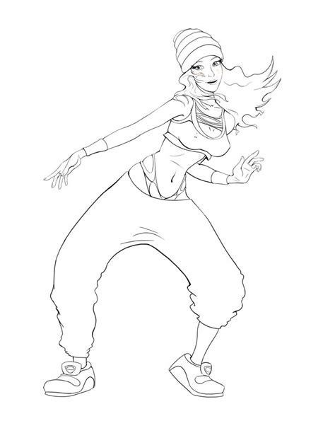 Dancing Girl Drawing At Getdrawings Free Download