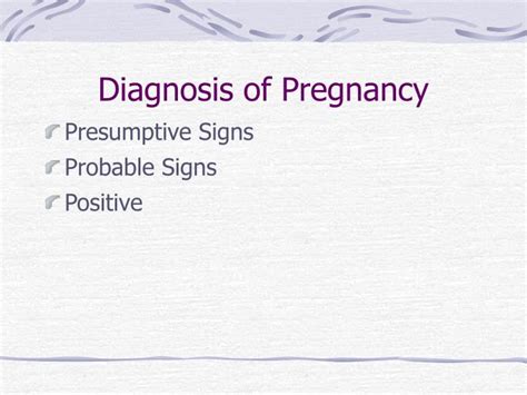 Ppt Diagnosis Of Pregnancy Powerpoint Presentation Id2780539