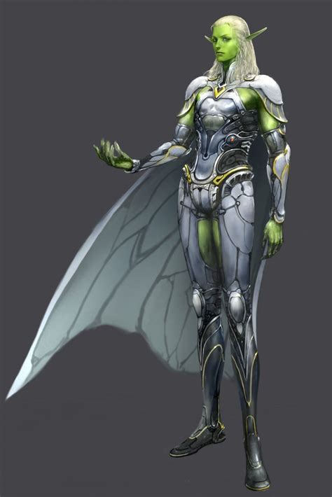 By Inker Sci Fi Concept Art Fantasy Character Design Concept Art