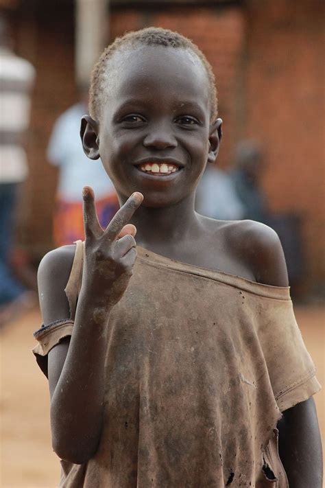 Ugandan Children Smiling