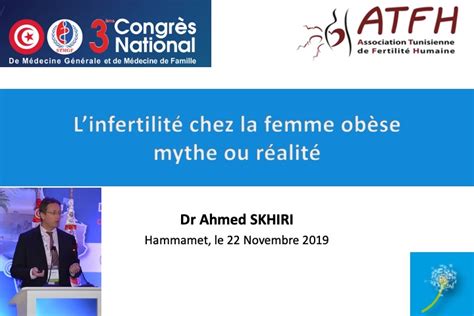 Congrès De Médecine Générale Stmgf Novembre 2019 Dr Ahmed Skhiri