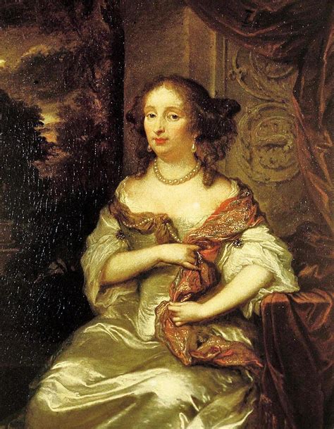 Caspar Netscher Dutch Baroque Era Painter C 1635 1684 Elisabeth Van