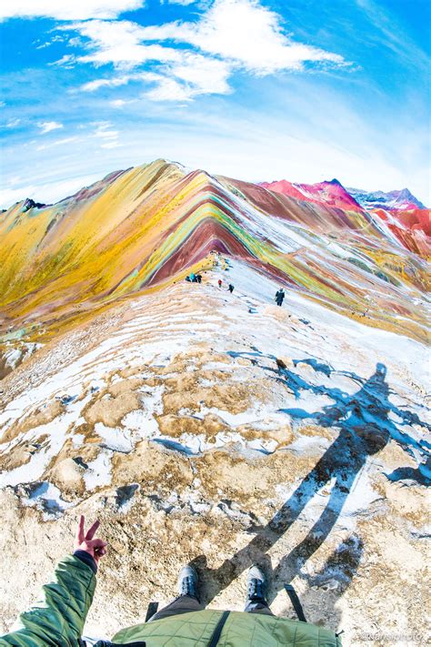 I Hiked To A Place Called Rainbow Mountain In Peru Rainbow