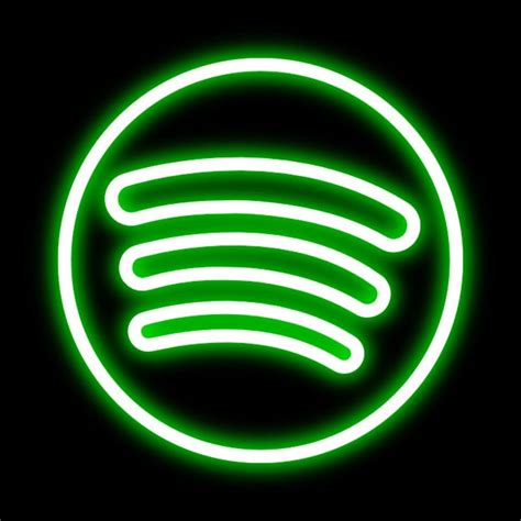 Spotify Neon Icon Wallpaper Iphone Neon Iphone Wallpaper App Iphone