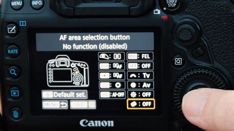 Wildlife Photography Setting For Canon 5d Mk Iv And 7d Mk Ii Af Area Selection Button Youtube