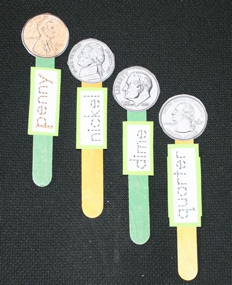 Presidents Day Activities 4 Coin Popsicle Stick Puppets Teaching