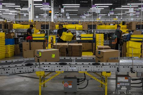 Inside An Amazon Warehouse Robots Ways Rub Off On Humans Published