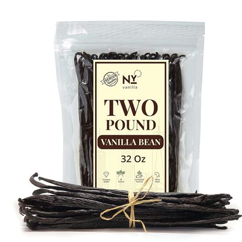 Amazon Com New York Whole Lb Vanilla Beans Grade A Pound Pack