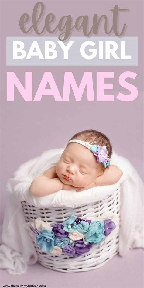 180 Elegant Baby Girl Names The Mummy Bubble