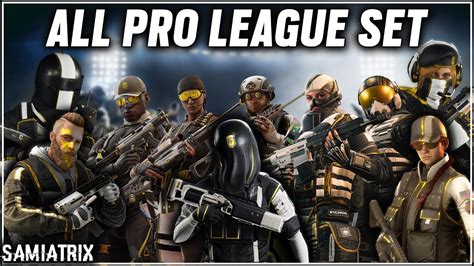 All Pro League Set Showcase Rainbow Six Siege Youtube