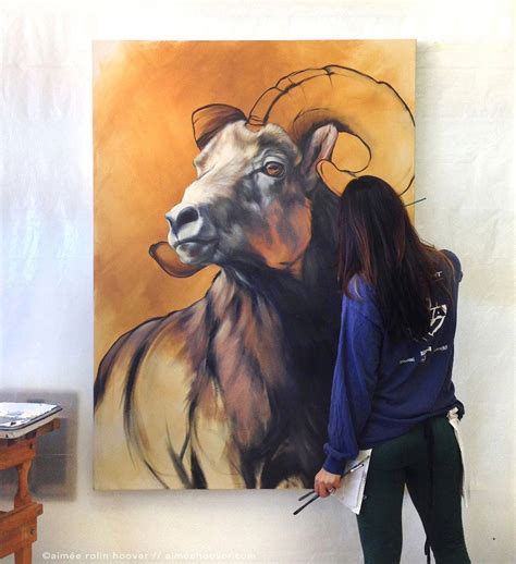 About — Aimée Rolin Hoover Animal Paintings Contemporary Wildlife