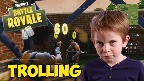 Trolling 6 Year Old In Fortnite Made Him Cry Youtube