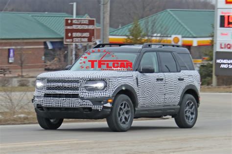 Above it will be a row of controls and six toggle switches above. This Is It! 2021 Ford Bronco Sport Spied (This Time In ...