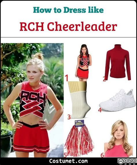 Clovers And Rch Cheerleader Bring It On Costume For Cosplay And Halloween