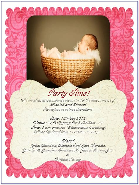 This image of naming ceremony invitation card matter in kannad namakarana invitation template in kannada language fresh kannada wedding card templates kannada wedding invitation on is a part of and just one of our picture collection. Naming Ceremony Invitation Cards Free Download