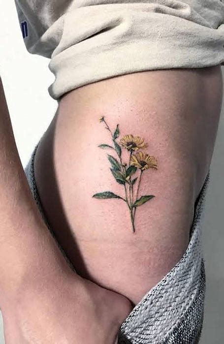 40 Gorgeous Sunflower Tattoo Ideas Meaning The Trend Spotter