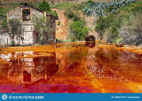 Riotinto Mines Huelva Spain Stock Image Image Of Orange Outdoors