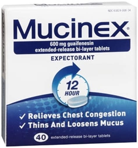 Cough Relief Mucinex