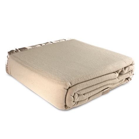 Creswick Merino Wool King Size Blanket Sahara