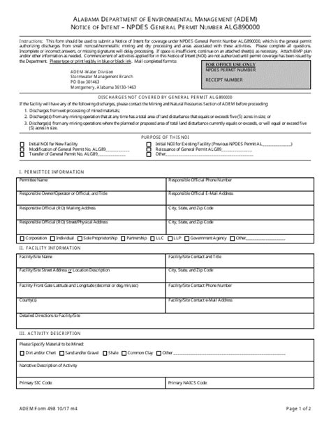 Adem Form 498 Fill Out Sign Online And Download Printable Pdf