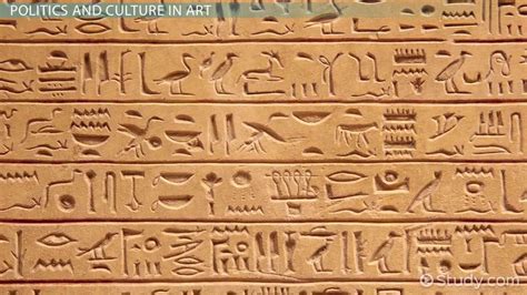 Ancient Egyptian Art History Characteristics And Significance Lesson