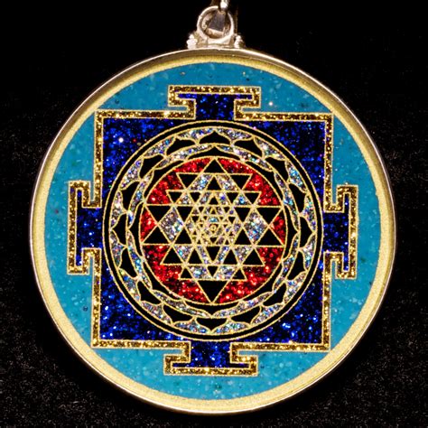 While reflecting the pride in the air, bell. » Sri Yantra