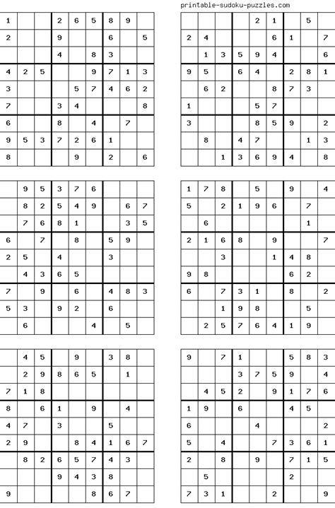 Free Printable Sudoku Puzzles For Kids Sudoku Printable Sudoku