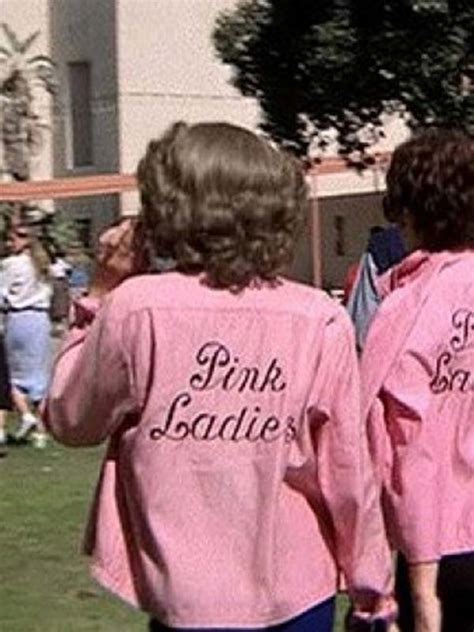 pink ladies grease 2 movie jacket