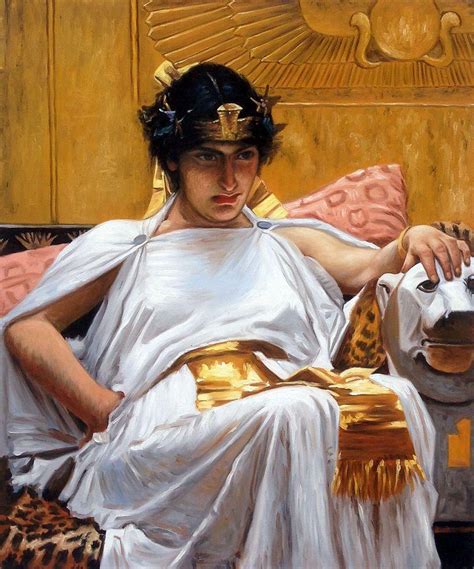 Waterhouse Cleopatra 1888 Reproduction Oil Paintings