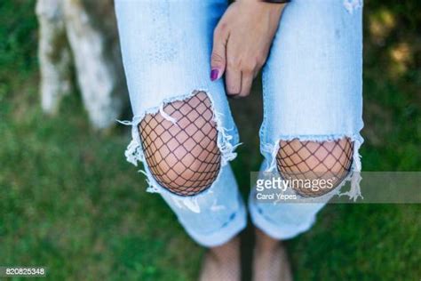 Rip Her Jeans Photos And Premium High Res Pictures Getty Images