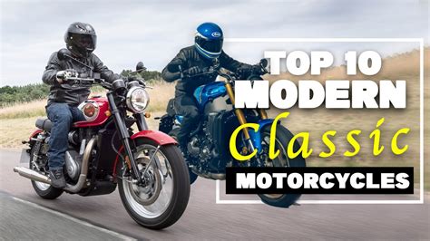 Top 10 Modern Classic Motorcycles Of 2023 Youtube