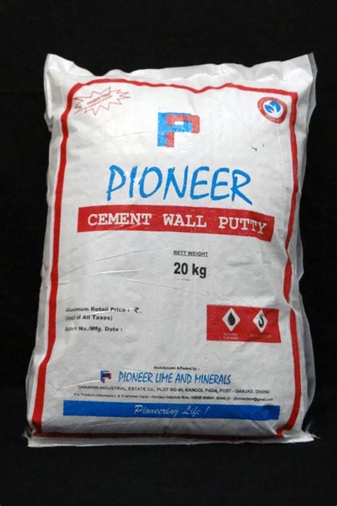Retailer Of Wall Putty From Mumbai Maharashtra By Pioneer Lime And Minerals