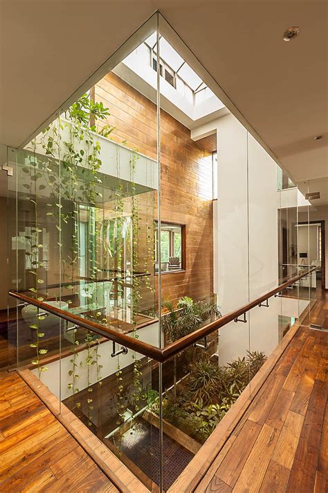 J Residence Kumar Moorthy And Associates Homify Atrium Design House
